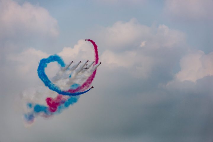 a kite flying in the air